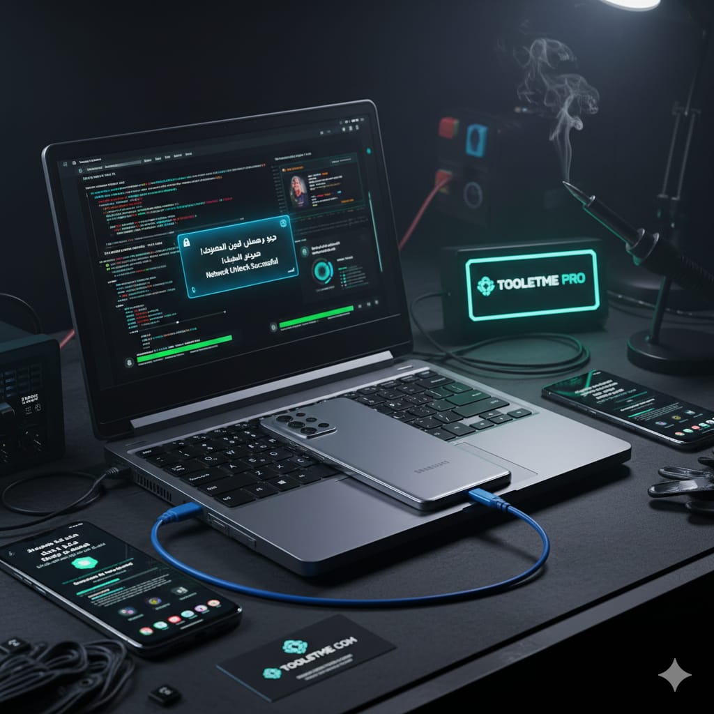 فك قفل الشبكة (Network Lock) سامسونج S24 Ultra | S23 Ultra بعد One UI 6.0/6.1 | TOOLETME